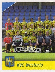 Sticker Team Photo - Football Belgium 2006-2007 - Panini