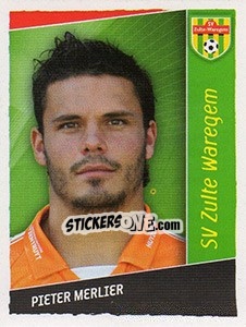 Sticker Pieter Merlier - Football Belgium 2006-2007 - Panini