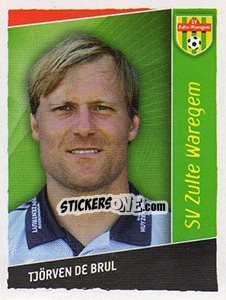 Sticker Tjorven De Brul - Football Belgium 2006-2007 n. 362 - Panini