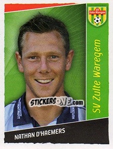 Sticker Nathan D'Haemers - Football Belgium 2006-2007 - Panini