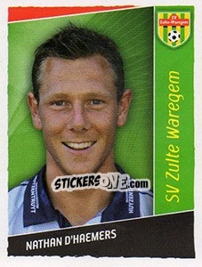 Cromo Nathan D'Haemers - Football Belgium 2006-2007 - Panini