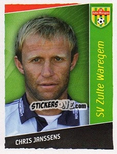 Sticker Chris Janssens - Football Belgium 2006-2007 n. 372 - Panini