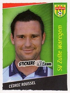 Sticker Cedric Roussel - Football Belgium 2006-2007 - Panini