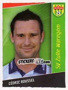 Sticker Cedric Roussel - Football Belgium 2006-2007 n. 373 - Panini