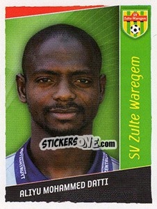 Sticker Aliyu Mohammed Datti - Football Belgium 2006-2007 n. 375 - Panini