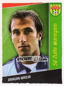 Sticker Dragan Mrdja - Football Belgium 2006-2007 - Panini
