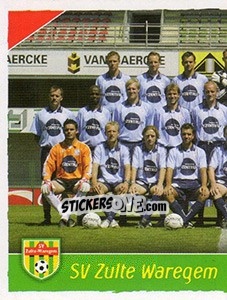 Sticker Team Photo - Football Belgium 2006-2007 - Panini