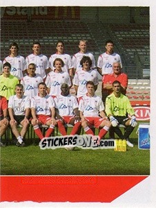 Sticker Team Photo - Football Belgium 2006-2007 - Panini