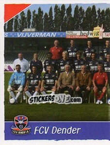 Sticker Team Photo - Football Belgium 2006-2007 - Panini