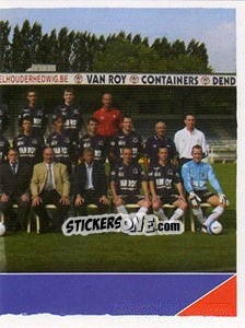 Cromo Team Photo - Football Belgium 2006-2007 - Panini