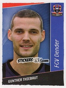 Sticker Gunther Thiebaut - Football Belgium 2006-2007 n. 390 - Panini