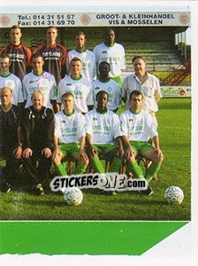 Sticker Team Photo - Football Belgium 2006-2007 - Panini