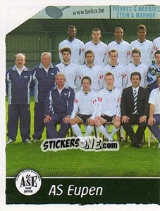 Sticker Team Photo - Football Belgium 2006-2007 - Panini