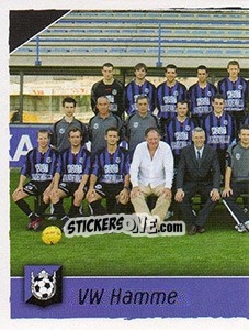 Sticker Team Photo - Football Belgium 2006-2007 - Panini