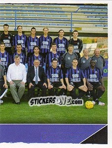 Sticker Team Photo - Football Belgium 2006-2007 - Panini