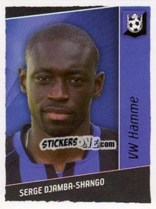 Sticker Serge Djamba-Shango - Football Belgium 2006-2007 - Panini