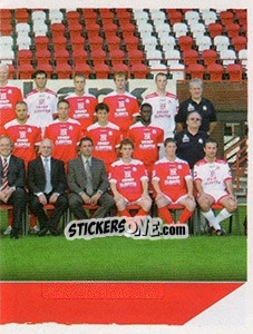 Sticker Team Photo - Football Belgium 2006-2007 - Panini