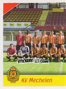 Sticker Team Photo - Football Belgium 2006-2007 - Panini