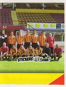 Sticker Team Photo - Football Belgium 2006-2007 - Panini