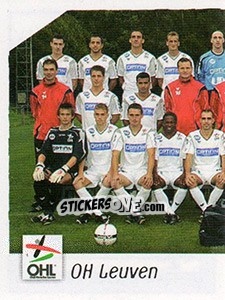 Figurina Team Photo - Football Belgium 2006-2007 - Panini