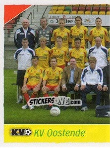 Cromo Team Photo - Football Belgium 2006-2007 - Panini