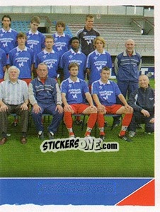 Sticker Team Photo - Football Belgium 2006-2007 - Panini