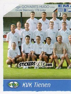 Cromo Team Photo - Football Belgium 2006-2007 - Panini