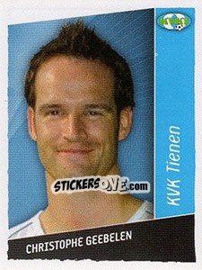 Sticker Christophe Geebelen - Football Belgium 2006-2007 n. 426 - Panini