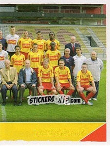 Sticker Team Photo - Football Belgium 2006-2007 - Panini