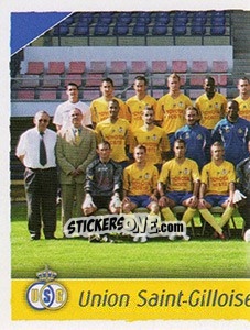 Sticker Team Photo - Football Belgium 2006-2007 - Panini