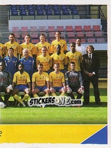 Sticker Team Photo - Football Belgium 2006-2007 - Panini