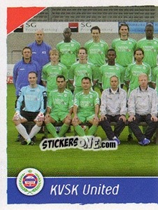 Sticker Team Photo - Football Belgium 2006-2007 - Panini