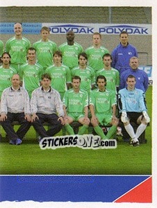 Cromo Team Photo - Football Belgium 2006-2007 - Panini