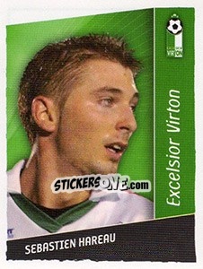 Sticker Sebastien Hareau - Football Belgium 2006-2007 - Panini