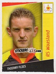 Sticker Thierry Flies - Football Belgium 2006-2007 - Panini