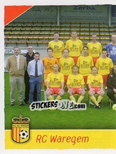 Figurina Team Photo - Football Belgium 2006-2007 - Panini