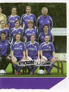 Sticker Team Photo - Football Belgium 2006-2007 - Panini