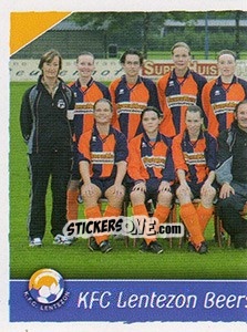 Sticker Team Photo - Football Belgium 2006-2007 - Panini