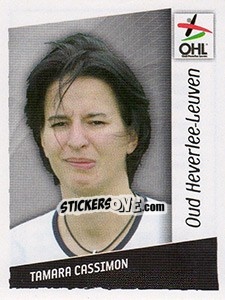 Sticker Tamara Cassimon - Football Belgium 2006-2007 - Panini