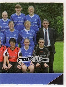 Sticker Team Photo - Football Belgium 2006-2007 - Panini