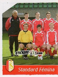 Figurina Team Photo - Football Belgium 2006-2007 - Panini