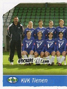 Sticker Team Photo - Football Belgium 2006-2007 - Panini