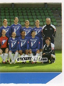 Sticker Team Photo - Football Belgium 2006-2007 - Panini