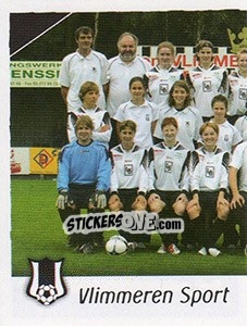 Sticker Team Photo - Football Belgium 2006-2007 - Panini