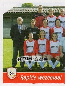 Sticker Team Photo - Football Belgium 2006-2007 - Panini