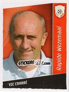 Sticker Vic Crabbe - Football Belgium 2006-2007 - Panini