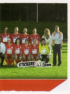 Sticker Team Photo - Football Belgium 2006-2007 - Panini