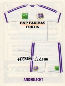 Sticker Uniform Out - Football Belgium 2009-2010 n. 29 - Panini