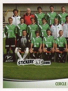 Sticker Equipe - Football Belgium 2009-2010 - Panini