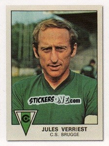 Sticker Jules Verreist (Vedettes du Club) - Football Belgium 2009-2010 n. 34 - Panini